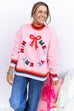 Merry Everything Crewneck - Pink