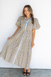You're Still The One Midi Dress - Animal