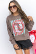 Howdy Christmas Long Sleeve - Brown