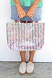 How Bizarre Tote - Pink / Green