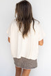 Lounge In Comfort Tee - Sand Beige