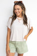 Lounge In Comfort Tee - Sand Beige