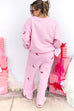 Season's 'Ween'ings Sweatshirt - Pink
