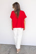 Addison Tee - Ruby
