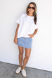 Addison Tee - White