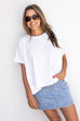 Addison Tee - White