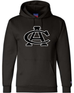 Champion Fleece Hoodie - Black and White CA