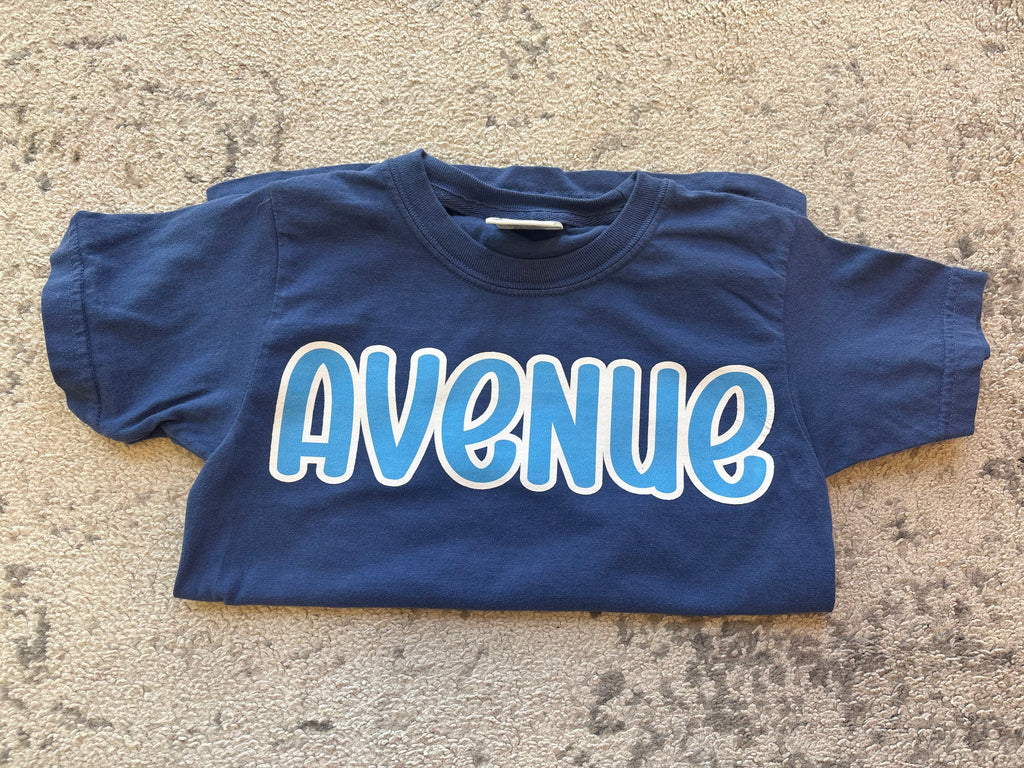 Youth Avenue Tee - Navy