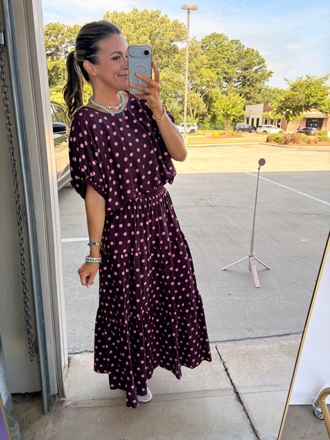 The Sarah Blouse - Wine