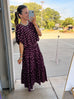 The Sarah Skirt - Wine