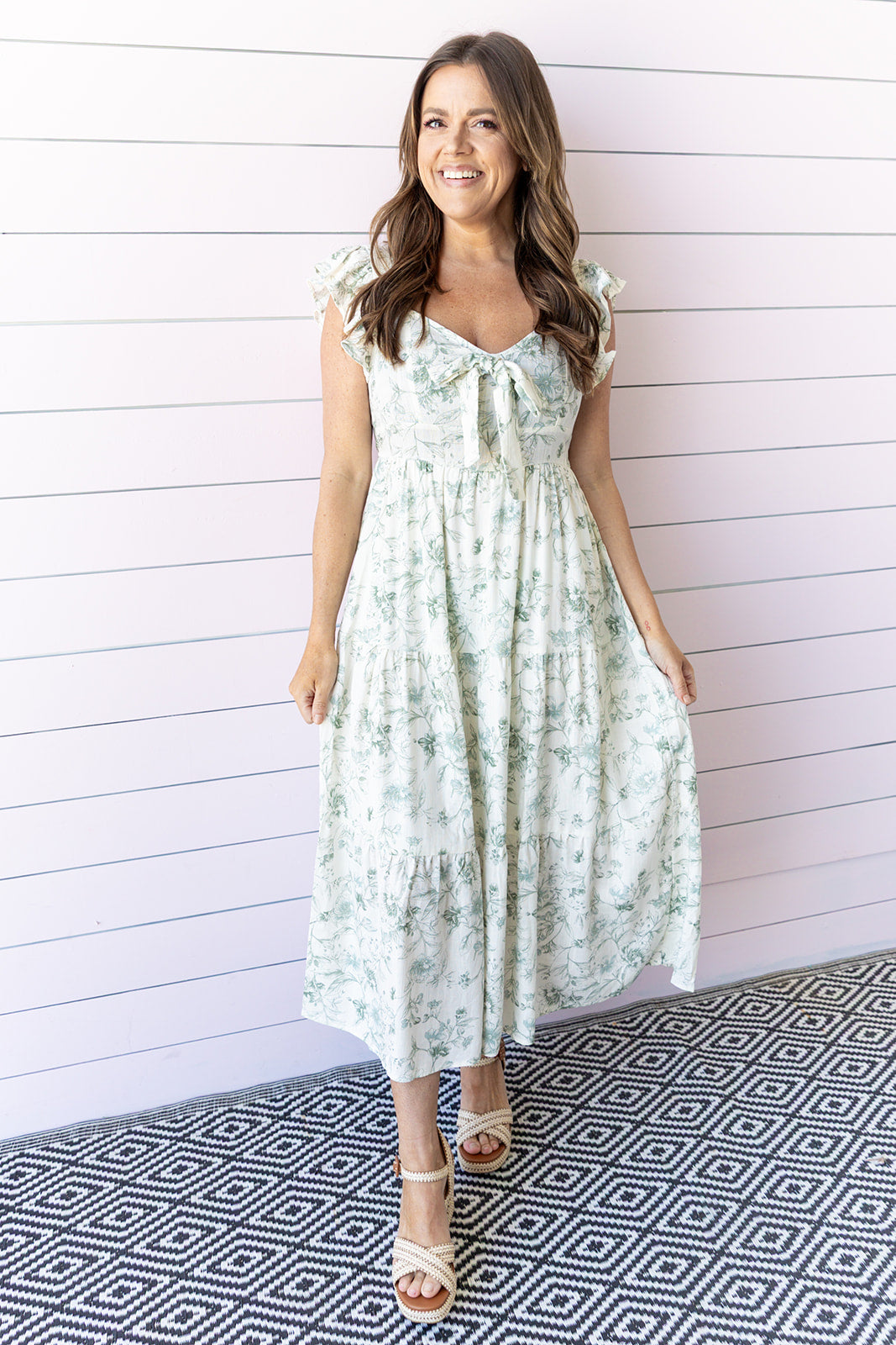 Augusta Green Dress