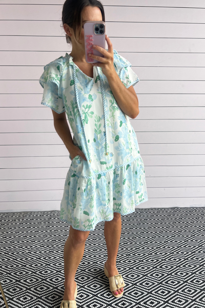 By My Side Dress- Blue