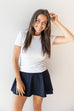Athletic Flare Mini Skort