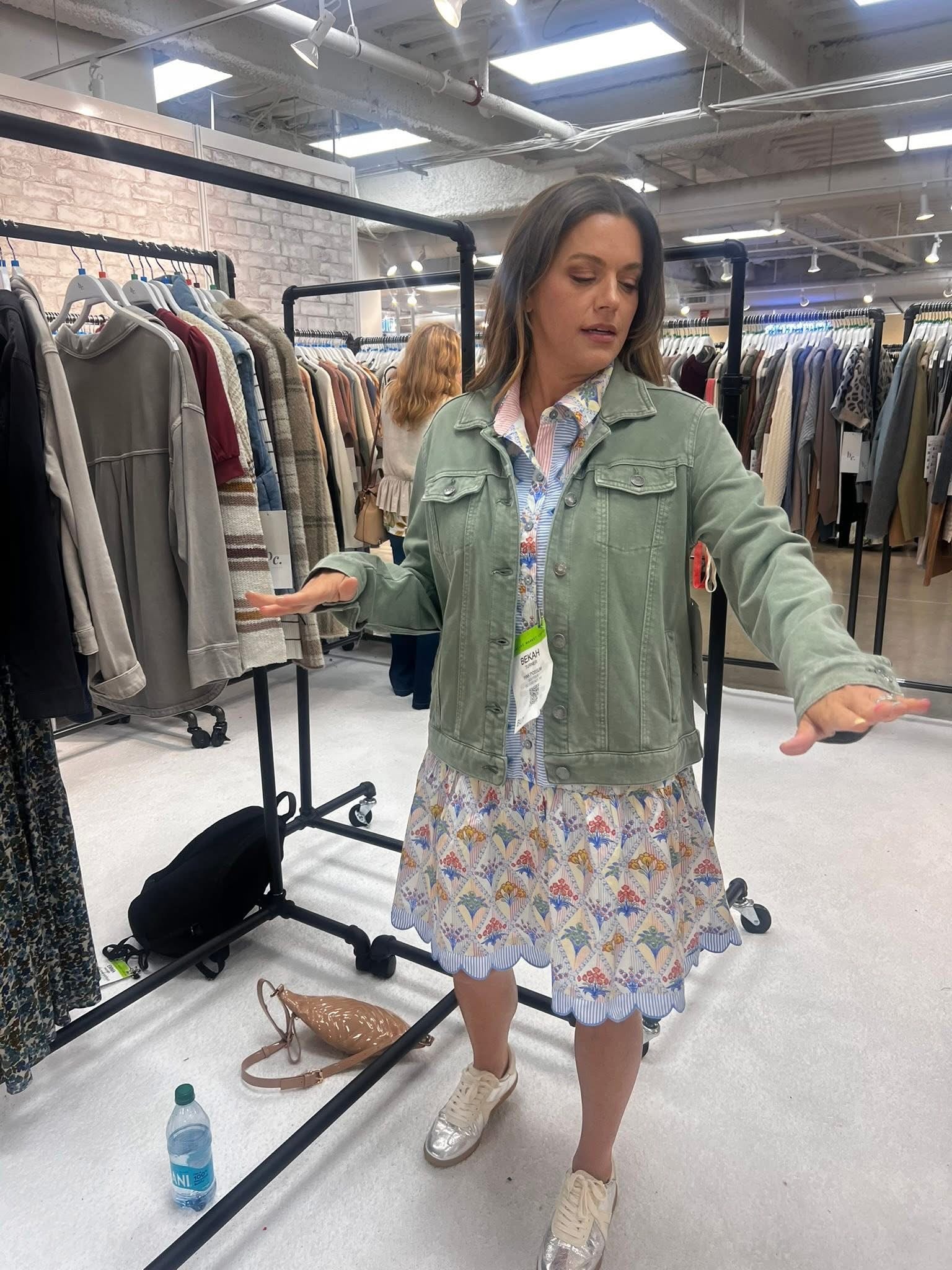 Olive Stone Washed Jacket