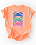 Neon Cantaloupe Comfort Colors Tshirt