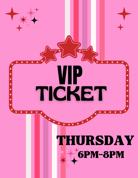 VIP Warehouse Sale Ticket