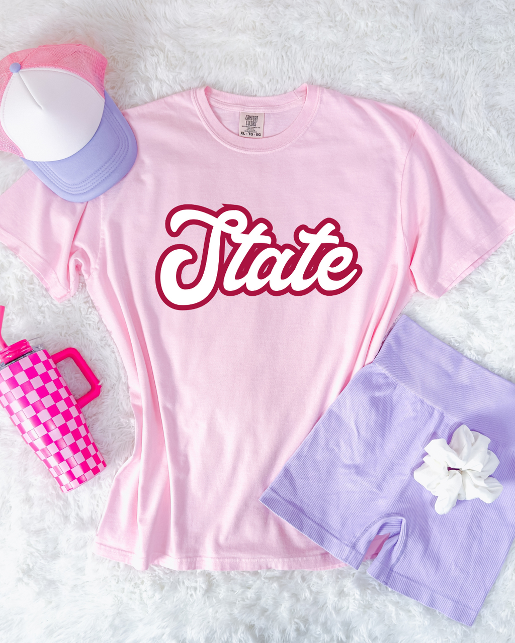 STATE Script CC Tshirt