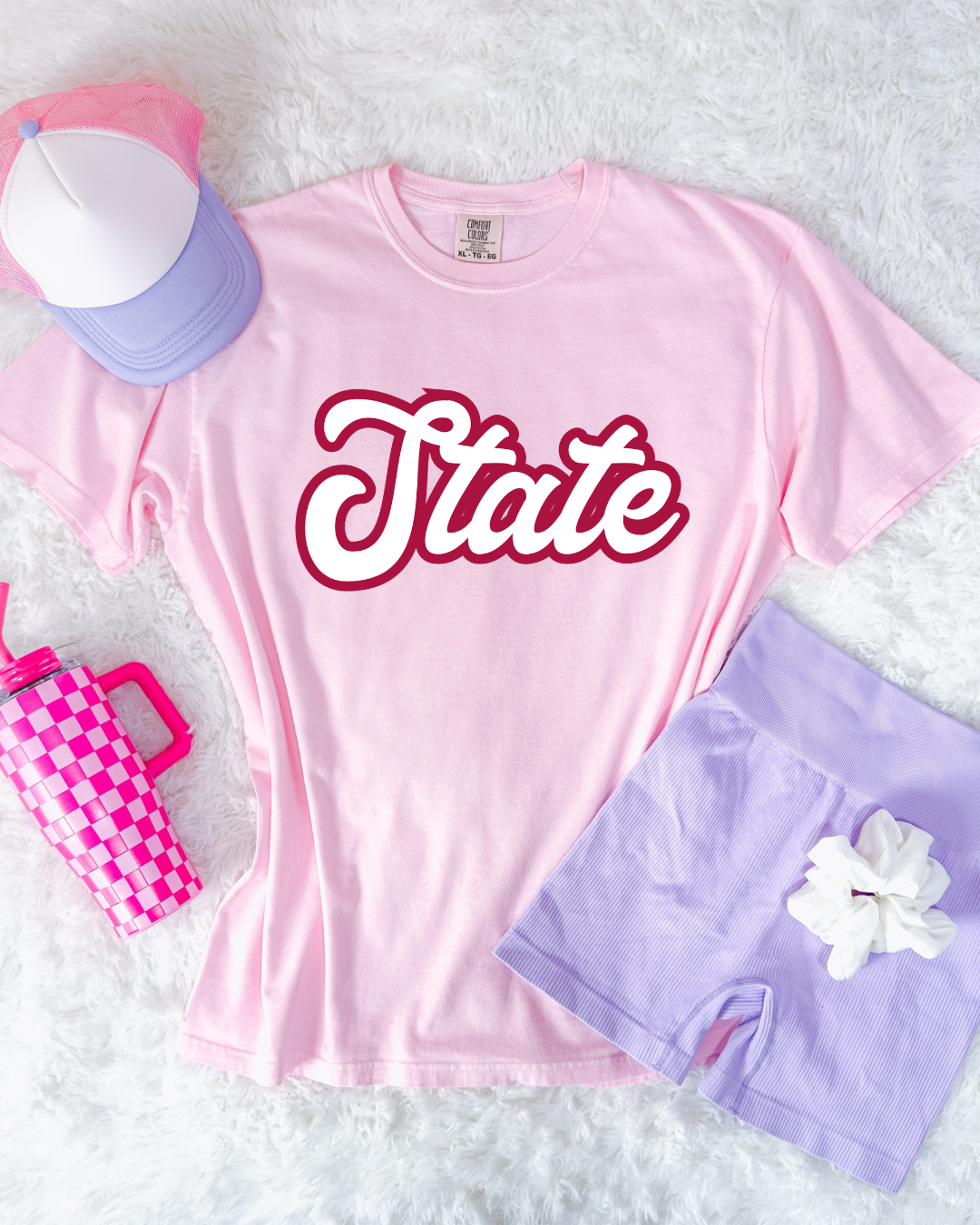 STATE Script CC Tshirt