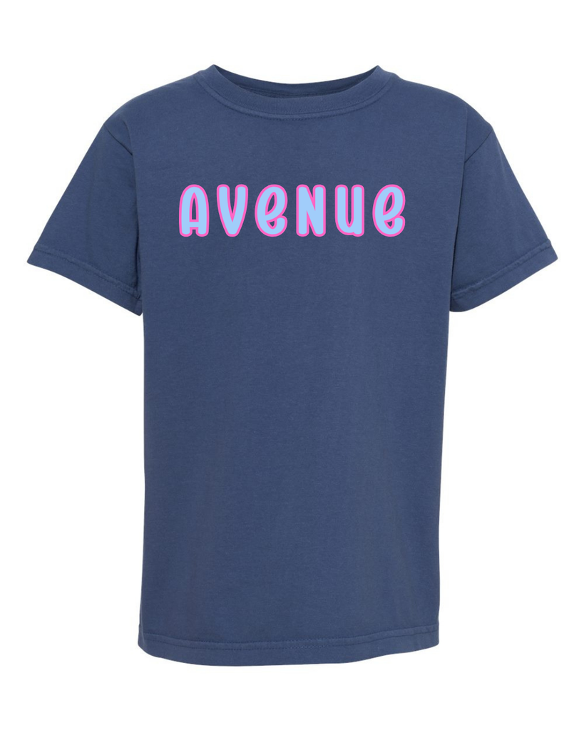 Youth Avenue Tee - Navy