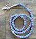 Beaded Phone Charger with Lightning & USB-C Cable: Greens