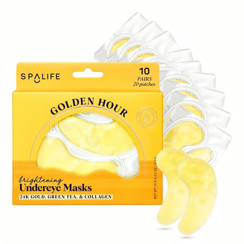 Golden Hour Brightening Undereye Patches l 10 Pack
