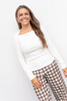 Basic Not Boring Blouse - Off White