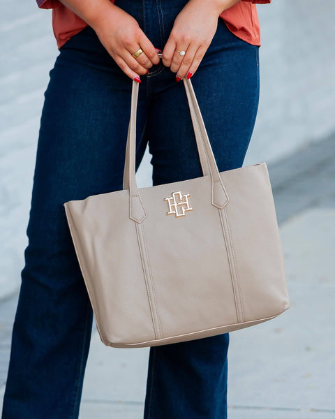 Heath Tote Bag Taupe