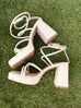 Barely Blushing Platform heel - Nude