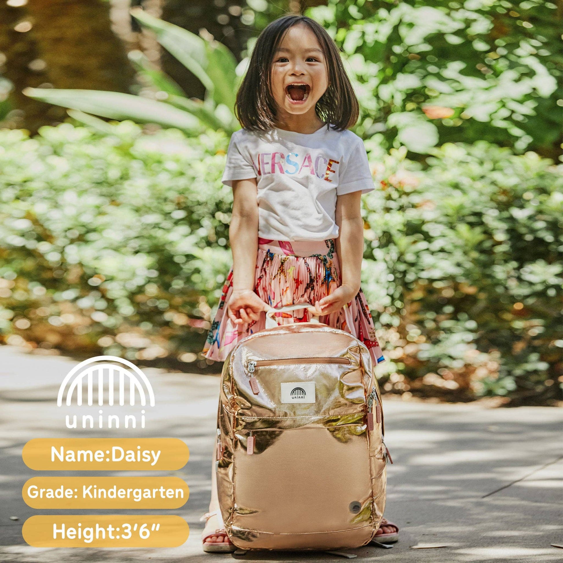 Bailey Backpack - Metallic Gold: Metallic Gold