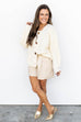 In the knit of time Sweater - Cream