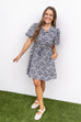 Brooke Mini Dress - Navy