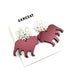 Bulldog Earrings