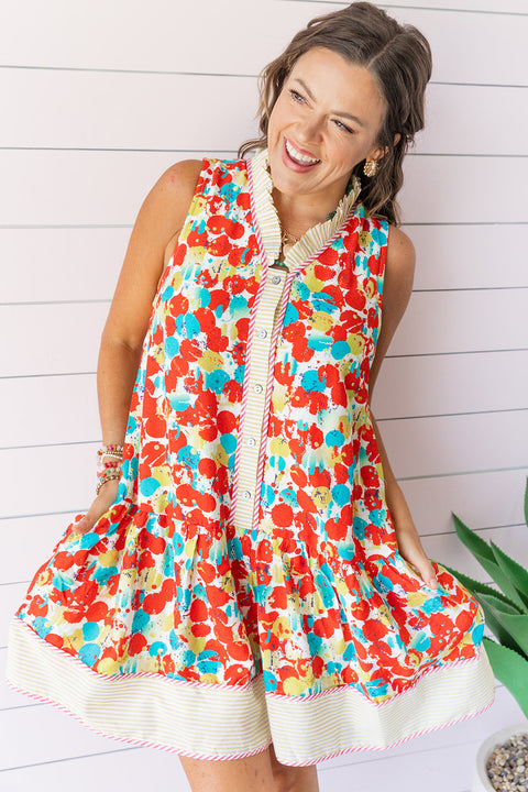 Southern Charm Dress - Red