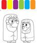 Bluey Colortivity: I Can Paint! by Editors of Studio Fun International: Paperback