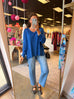 Gentle Grace Sweater - LT. Navy