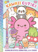 Kawaii Cuties: Coloring Book with Rainbow Pencil by Delaney Foerster: Paperback