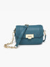 Casablanca Detailed Snap Crossbody: Greige