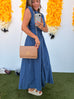 Bryn Clutch / Crossbody - Woven Tan