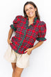 Sassier Than Santa Faux Leather Shorts- Dune