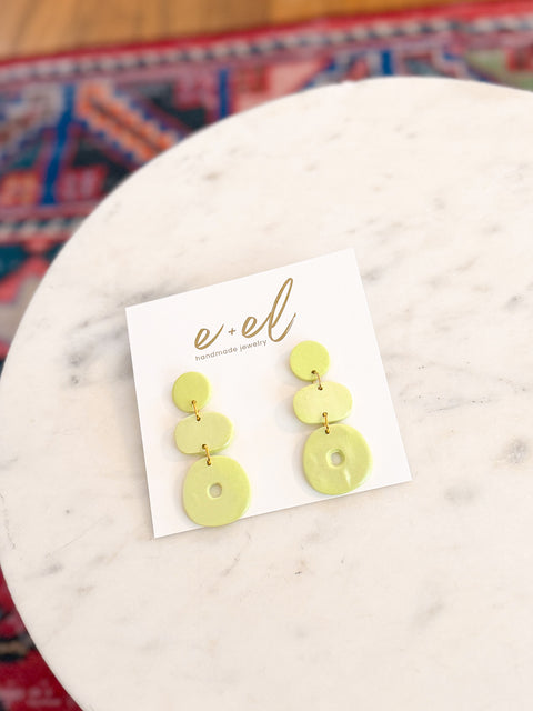 Hattie Earring Green