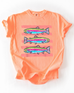 Neon Cantaloupe Comfort Colors Tshirt