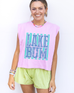 Heavyweight Cropped Muscle Tshirt