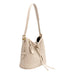 Thalia Recycled Vegan Leather Tote Bag - Bone