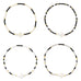 Miyuki Delica Stretch Bracelet w/ Cross Accent