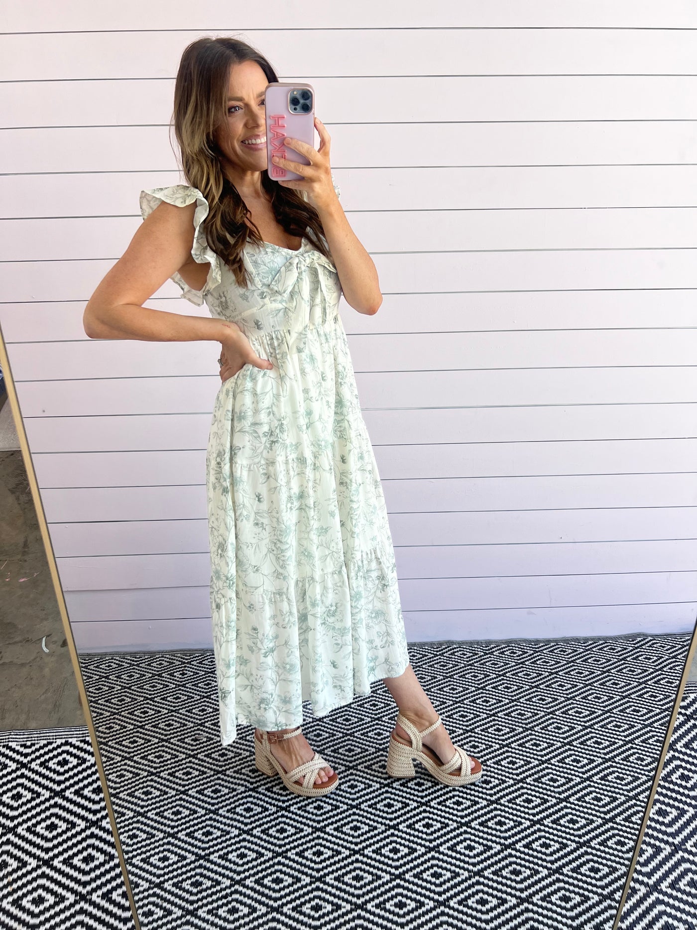 Augusta Green Dress
