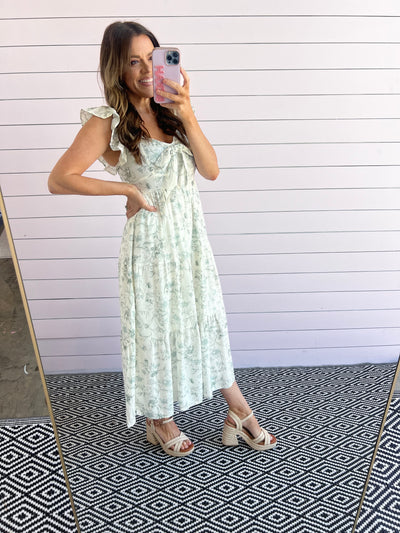 Augusta Green Dress