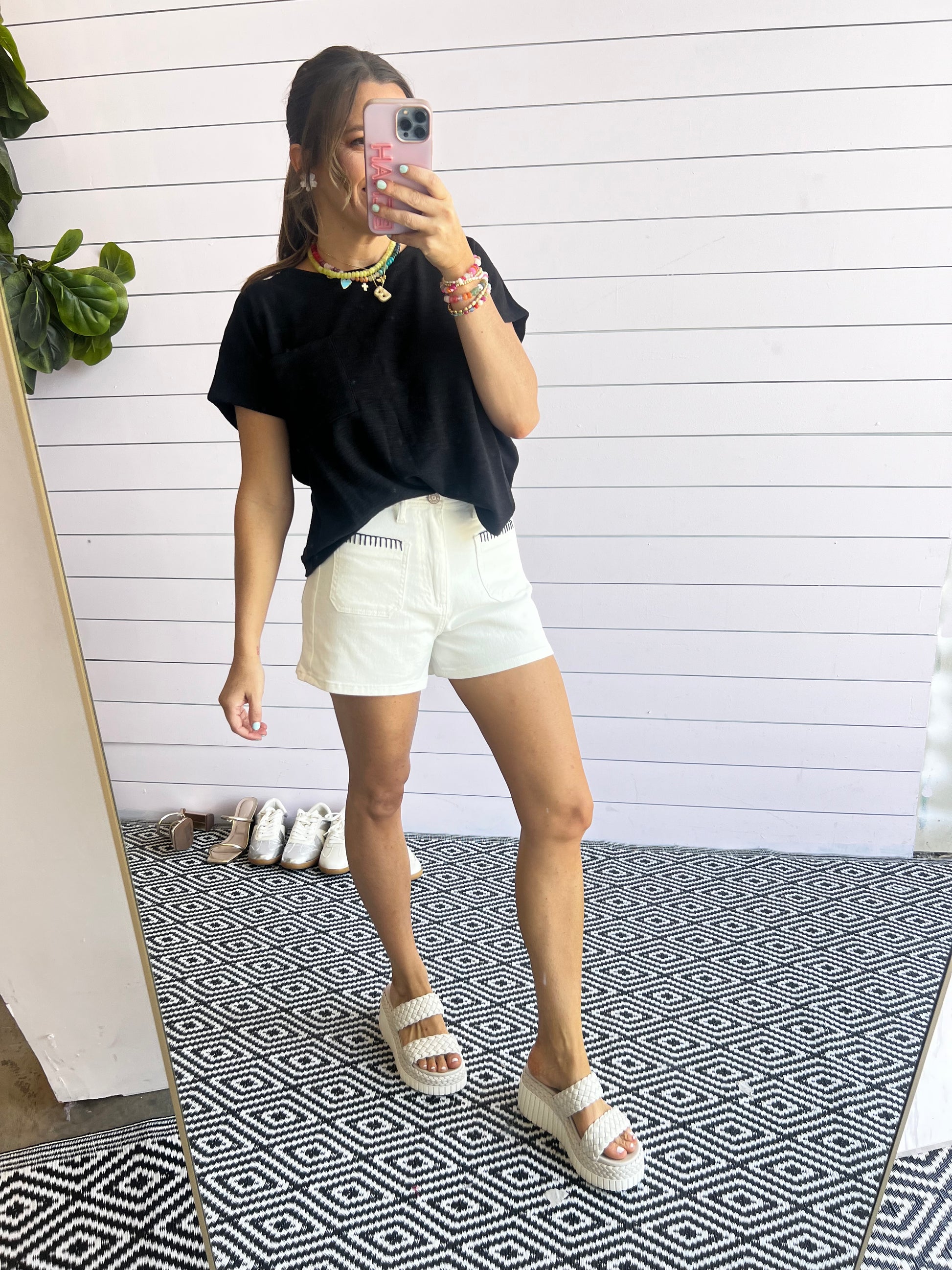 Stitched Up Shorts