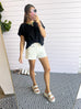 Stitched Up Shorts