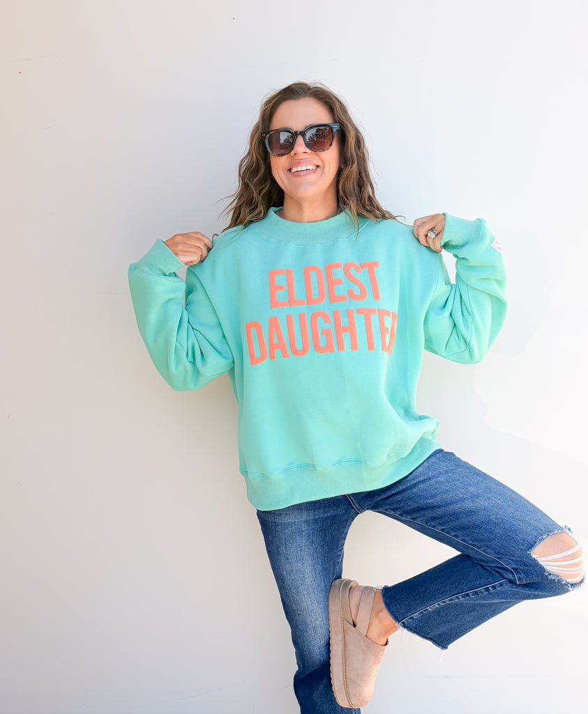 Eldest Daughter Puff Ink Mock Neck -