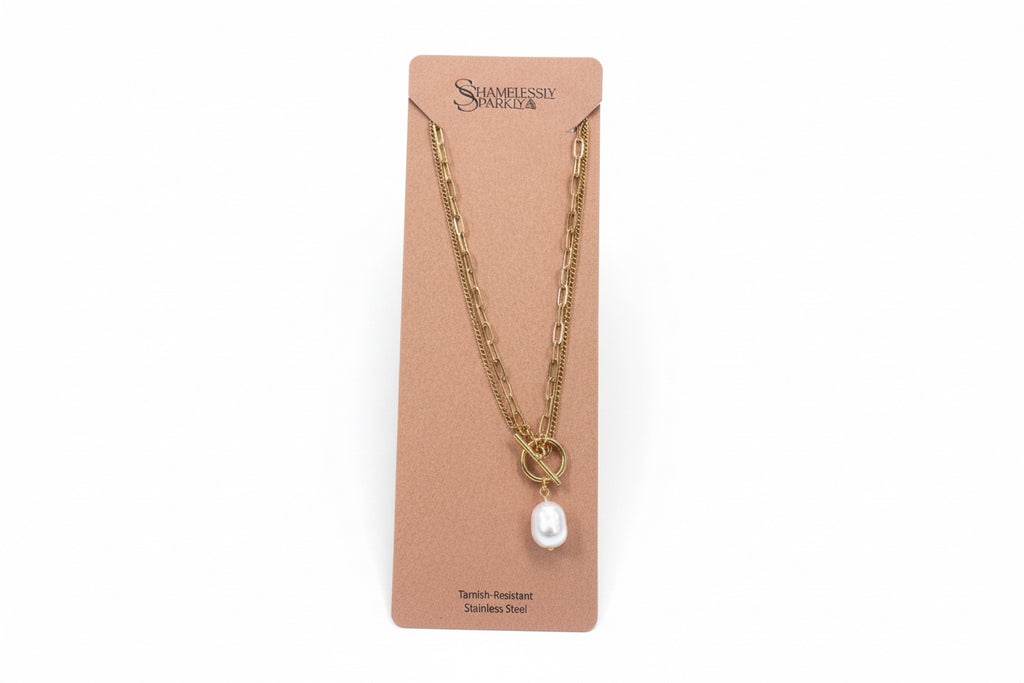 Triple Threat Necklace - Gold